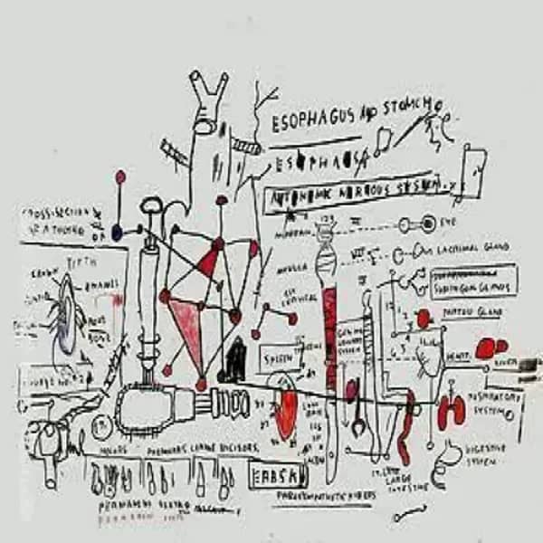 Peptic Ulcer by Jean Michel Basquiat | Oil Painting Reproduction