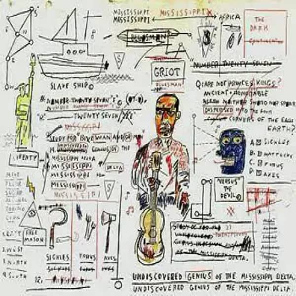 Undiscovered Genius by Jean Michel Basquiat | Oil Painting Reproduction