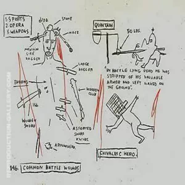 Mace by Jean Michel Basquiat | Oil Painting Reproduction