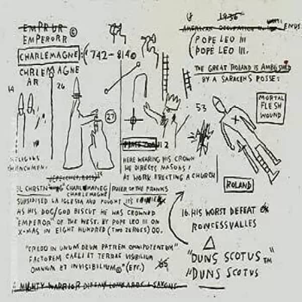 Bishop by Jean Michel Basquiat | Oil Painting Reproduction