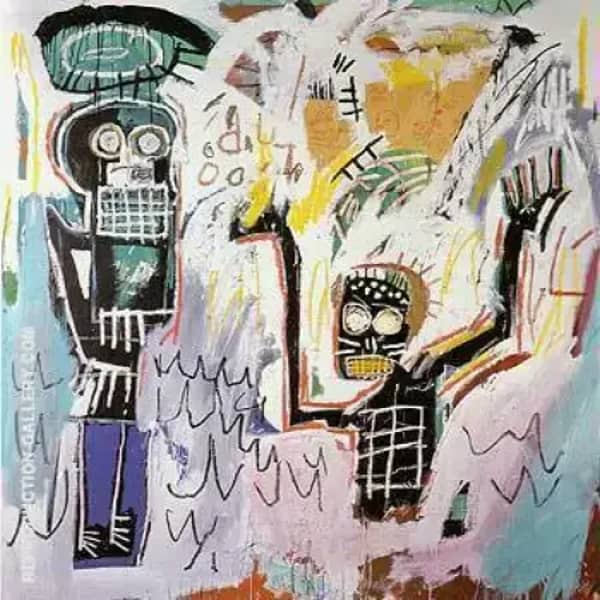 Untitled Baptism 1982 by Jean Michel Basquiat | Oil Painting Reproduction