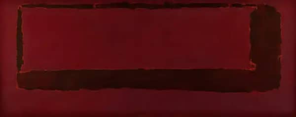 Red on Maroon 1959 Section 5 | Oil Painting Reproduction