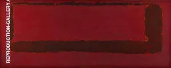 Red on Maroon 1959 Section 5 | Oil Painting Reproduction