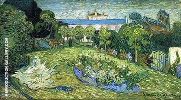 Daubigney's Garden 1 1890 by Vincent van Gogh | Oil Painting Reproduction