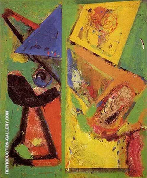 Provincetown 1950 by Hans Hofmann | Oil Painting Reproduction