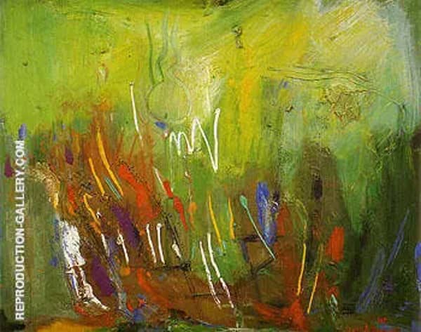 First Sprouting 1961 by Hans Hofmann | Oil Painting Reproduction