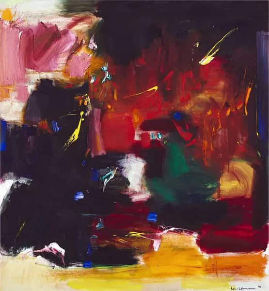 Summer Night Bliss 1961 by Hans Hofmann | Oil Painting Reproduction