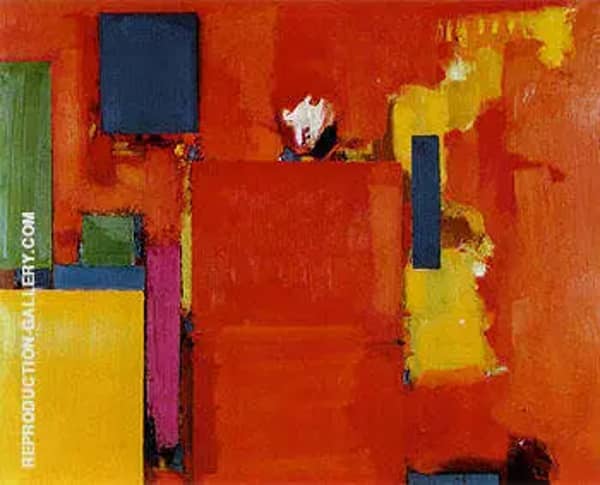 The Golden Wall 1961 by Hans Hofmann | Oil Painting Reproduction
