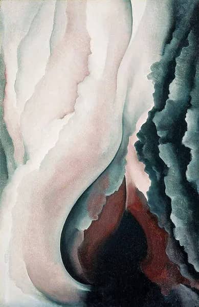 Dark Iris No 2 1927 by Georgia O'Keeffe | Oil Painting Reproduction