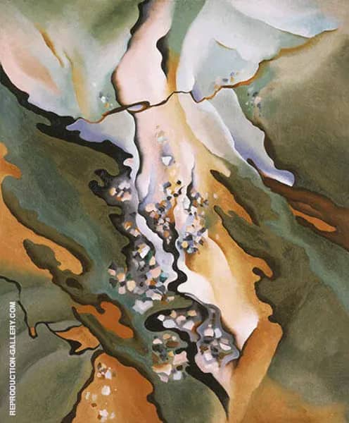 From the Lake No 3 by Georgia O'Keeffe | Oil Painting Reproduction