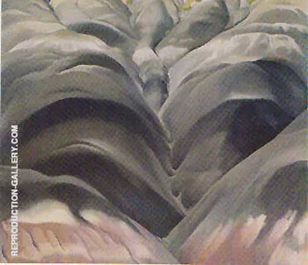Black Place 1 by Georgia O'Keeffe | Oil Painting Reproduction