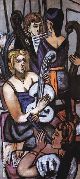 The Argonauts III 1950 by Max Beckmann | Oil Painting Reproduction
