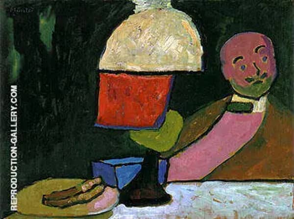 Listening Portrait of Jawlensky 1909 | Oil Painting Reproduction