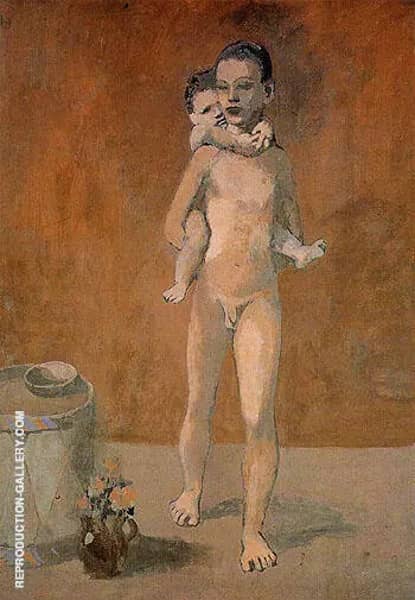 Two Youths 1906 by Pablo Picasso | Oil Painting Reproduction