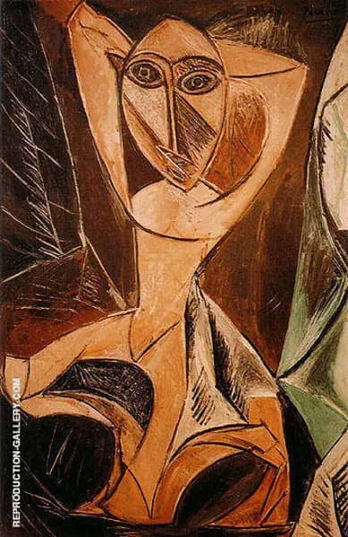 Nude with Raised Arms by Pablo Picasso | Oil Painting Reproduction