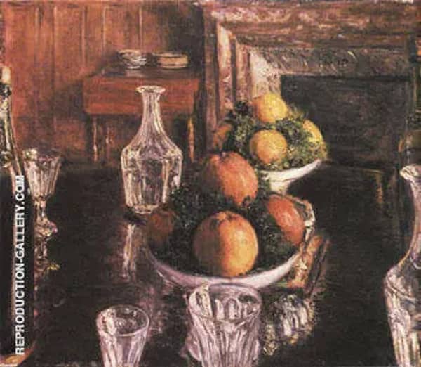 Still Life 1879 by Gustave Caillebotte | Oil Painting Reproduction