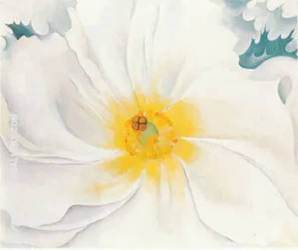 White Flower 1929 by Georgia O'Keeffe | Oil Painting Reproduction