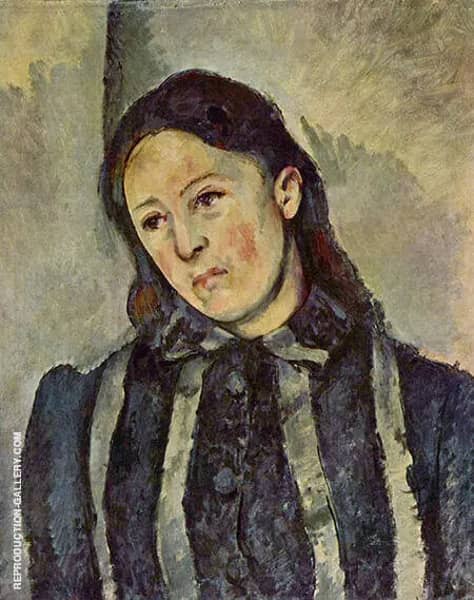 Portrait of Madame Cezanne 1883 | Oil Painting Reproduction