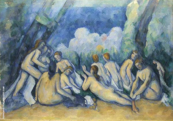 The Large Bathers c1900 (Les Grandes Baigneuses) | Oil Painting Reproduction