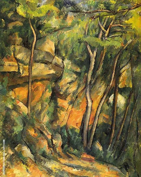 In the Park of the Chateau Noir 1900 | Oil Painting Reproduction