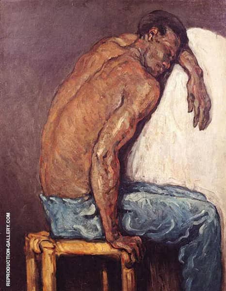 The Black Scipio 1867 by Paul Cezanne | Oil Painting Reproduction