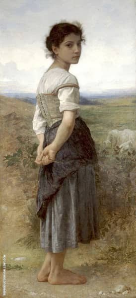 The Young Shepherdess 1885 | Oil Painting Reproduction