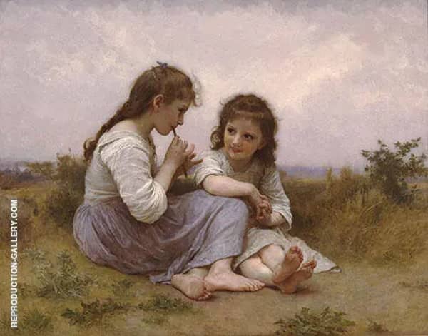 Childhood Idyll 1900 | Oil Painting Reproduction
