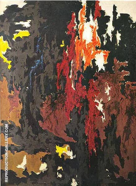 1949 M by Clyfford Still | Oil Painting Reproduction
