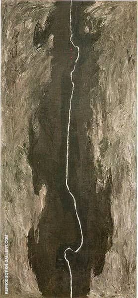 July 1945 R by Clyfford Still | Oil Painting Reproduction