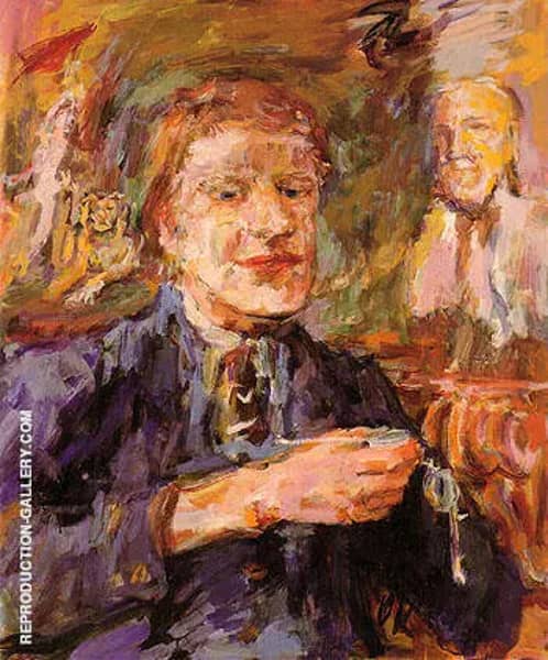 Michael Croft 1938 by Oskar Kokoschka | Oil Painting Reproduction