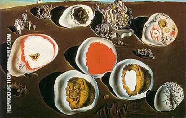 Accommodations of Desire 1929 by Salvador Dali | Oil Painting Reproduction