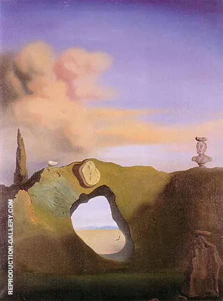 Triangular Hour 1933 by Salvador Dali | Oil Painting Reproduction