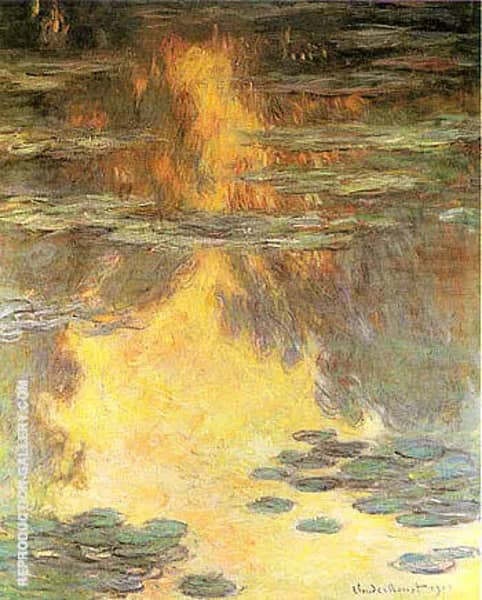 Water Lilies Water Landscape 1907 | Oil Painting Reproduction