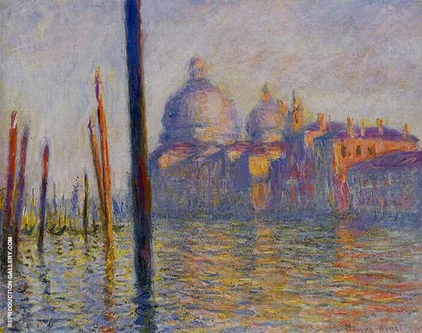 The Grand Canal 1908 2 by Claude Monet | Oil Painting Reproduction