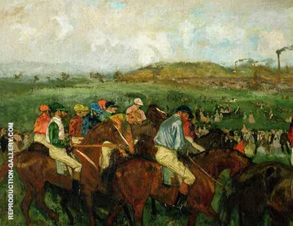 The Gentlemans Race Before the Start 1862 | Oil Painting Reproduction