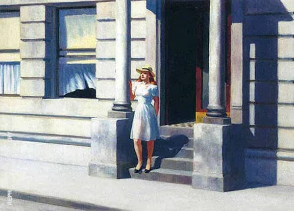 Summertime 1943 by Edward Hopper | Oil Painting Reproduction