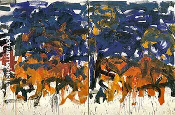 Untitled 1992 106 by Joan Mitchell | Oil Painting Reproduction