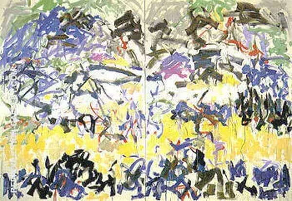 River 1989 by Joan Mitchell | Oil Painting Reproduction