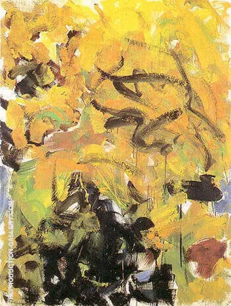 River IV 1986 by Joan Mitchell | Oil Painting Reproduction
