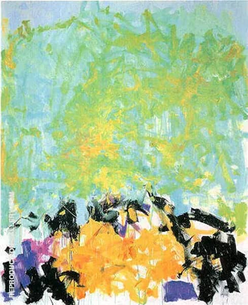 Another 1980 by Joan Mitchell | Oil Painting Reproduction