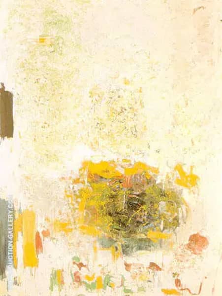 Sunflower 1970 50 by Joan Mitchell | Oil Painting Reproduction