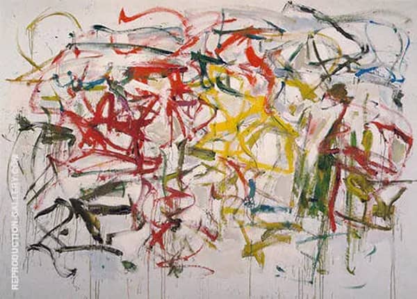 Untitled 1958 23 by Joan Mitchell | Oil Painting Reproduction