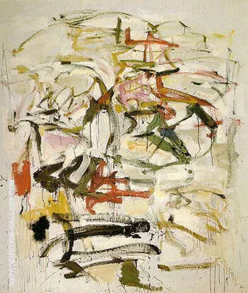 Untitled 1958 21 by Joan Mitchell | Oil Painting Reproduction