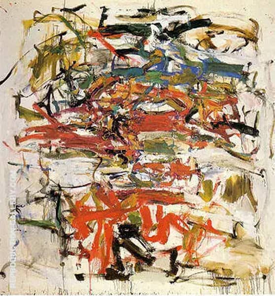 Untitled 1957 14 by Joan Mitchell | Oil Painting Reproduction