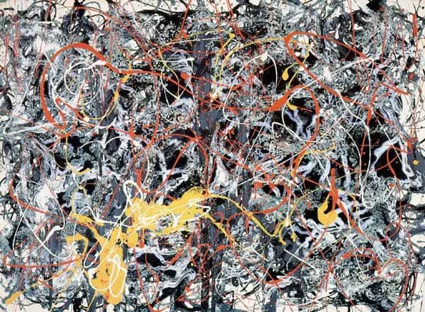 Number 6 1948 by Jackson Pollock (Inspired By) | Oil Painting Reproduction