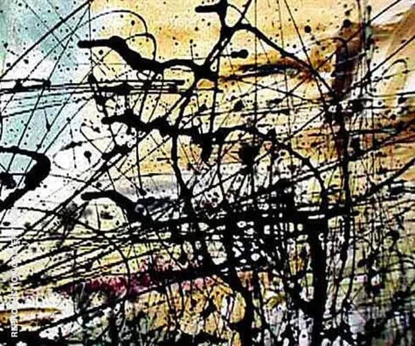 Number 15 by Jackson Pollock (Inspired By) | Oil Painting Reproduction