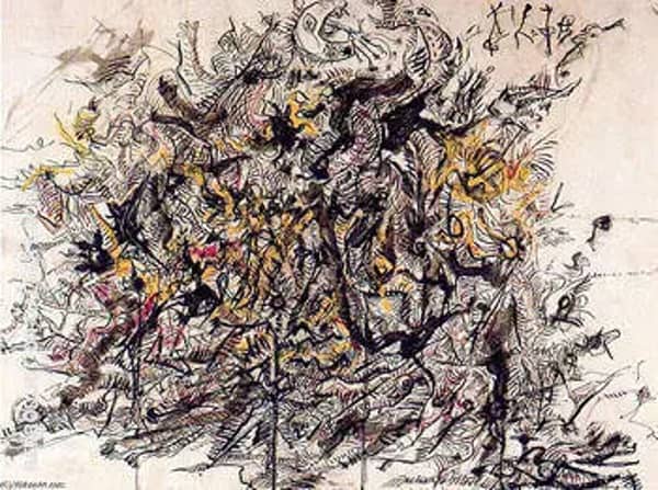 Untitled 15 by Jackson Pollock (Inspired By) | Oil Painting Reproduction