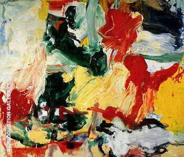 Untitled II by Jackson Pollock (Inspired By) | Oil Painting Reproduction