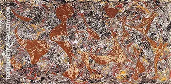 Out of The Web Number 7 1949 | Oil Painting Reproduction