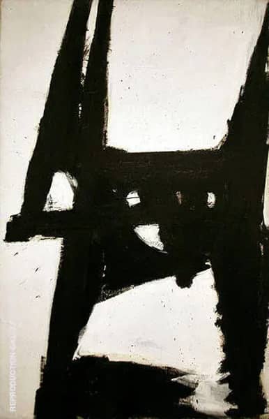Four Square 1958 by Franz Kline | Oil Painting Reproduction